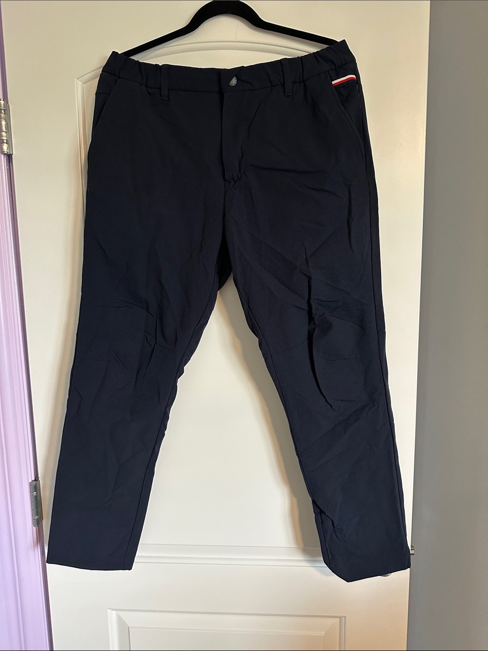 Tommy Hilfiger Navy Joggers/ sweatpants / with Signature Trim